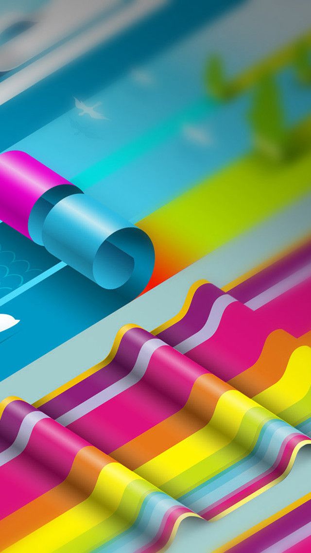 Colorful background cell phone design free wallpaper - medium preview image