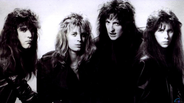 Long hair group black leather free wallpaper - medium preview image