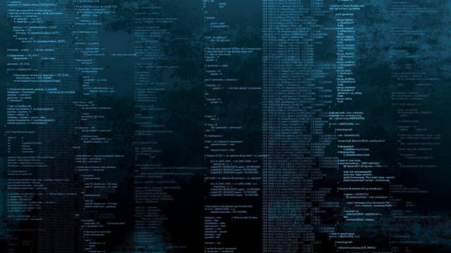 Dark blue background text black #3 free wallpaper - medium preview image