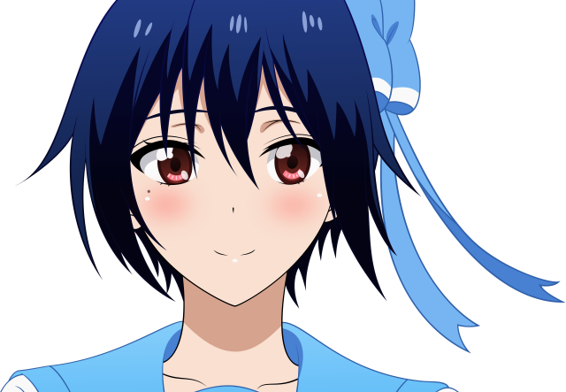 Anime girl blue hair blue #6 free wallpaper - medium preview image