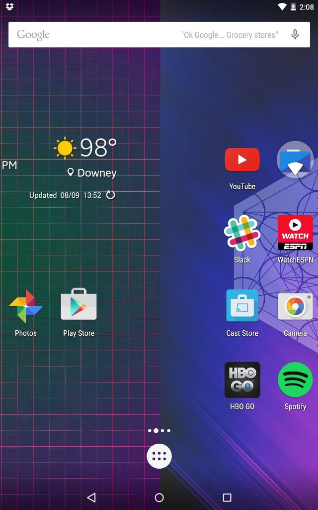 Screenshot phone clock icons display free wallpaper - medium preview image