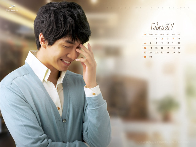 Man holding head calendar blurry free wallpaper - medium preview image