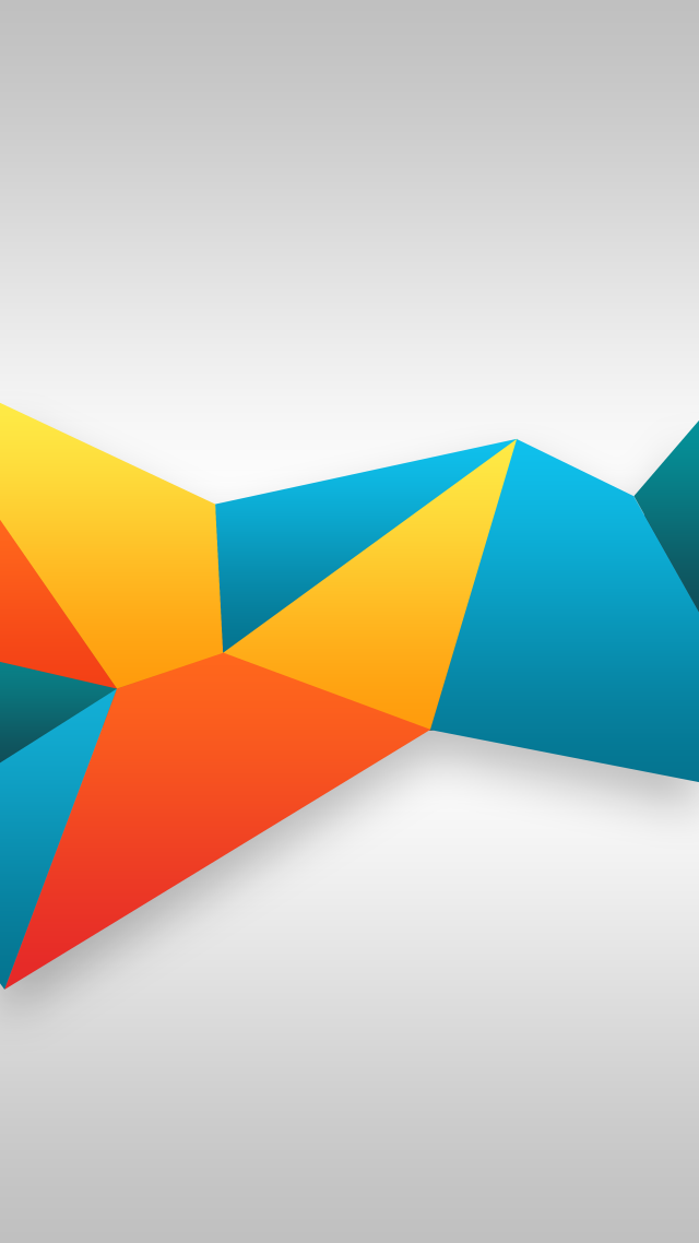 Colorful abstract design long arm free wallpaper - medium preview image