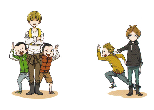 Group people white background cartoon #3 free wallpaper - medium preview image