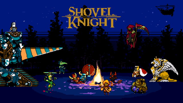 Shovel knight classic video game free wallpaper - medium preview image