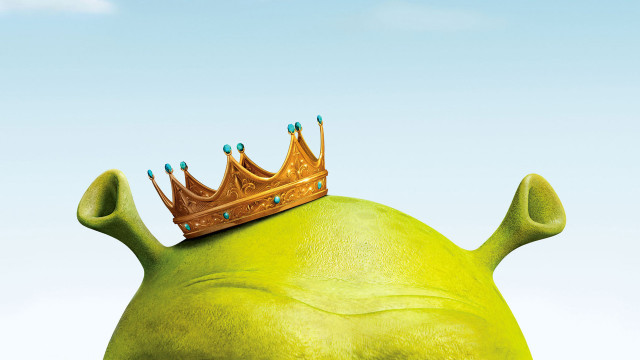 Cartoon character crown blue sky free wallpaper - medium preview image