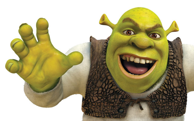 Cartoon character green face brown free wallpaper - medium preview image