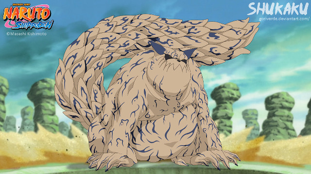 Furry creature big tail cartoon free wallpaper - medium preview image
