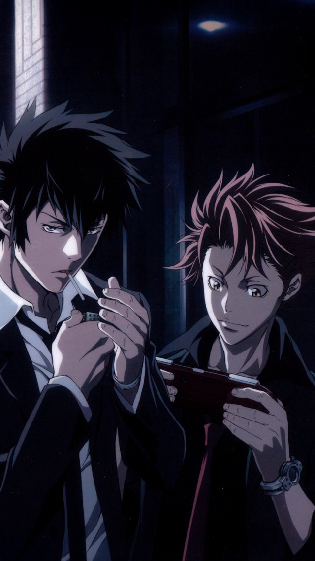 Anime characters tablet dark room free wallpaper - medium preview image