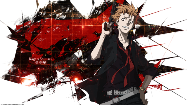 Man blonde blood jacket phone free wallpaper - medium preview image