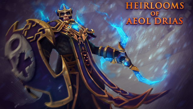 Heirs aeol drias blue flame free wallpaper - medium preview image