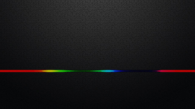 Black background rainbow line red free wallpaper - medium preview image