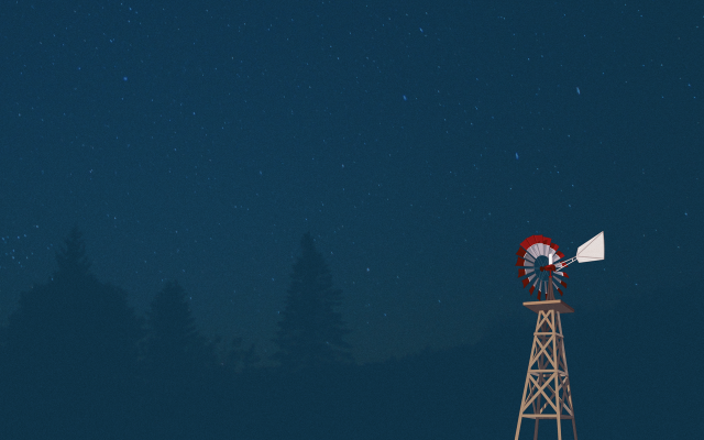 Windmill red white top dark free wallpaper - medium preview image