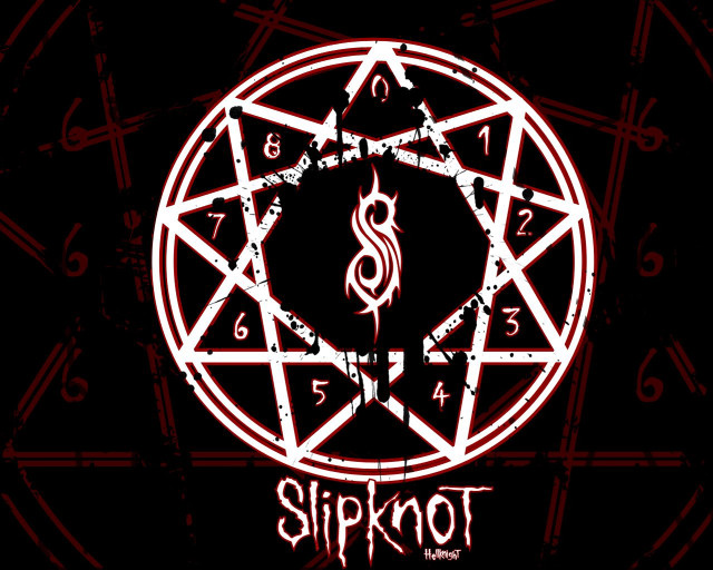 Red white logo pentagram side free wallpaper - medium preview image