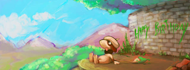 Man sitting rock wall mountain free wallpaper - medium preview image