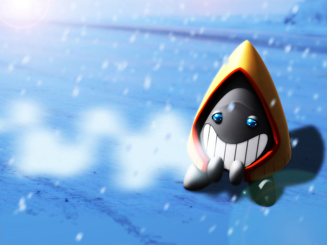 Cartoon character smiling yellow hat free wallpaper - medium preview image