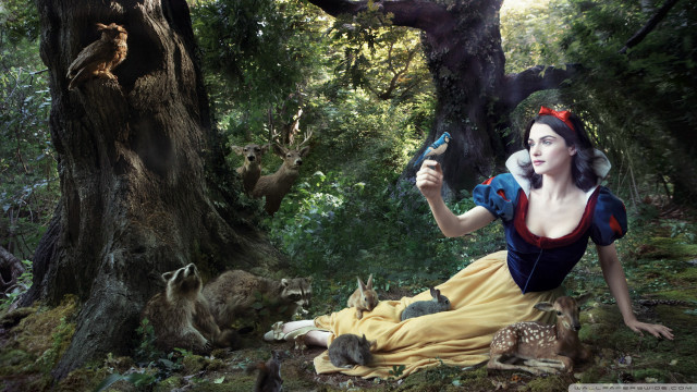 Snow white gun forest dead free wallpaper - medium preview image