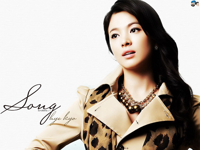 Woman trench coat hands on free wallpaper - medium preview image