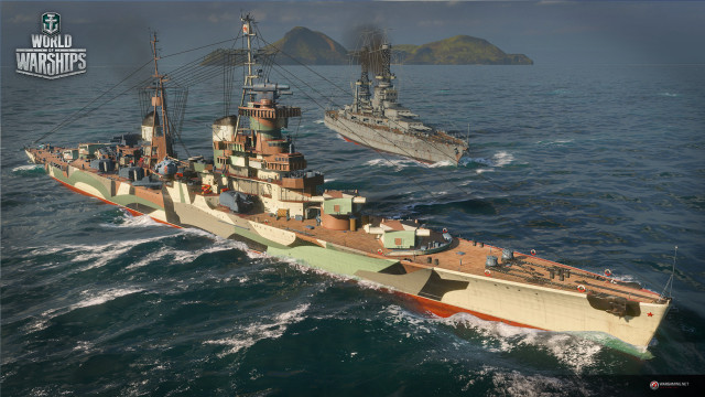 Large ship ocean small background free wallpaper - medium preview image
