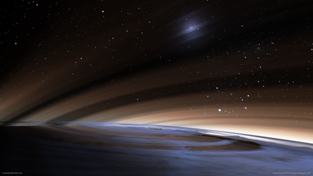 Distant view star sky object free wallpaper - medium preview image