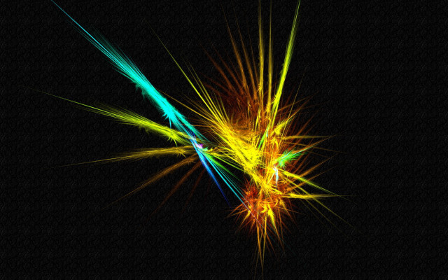 Colorful energy fireworks glowing sky free wallpaper - medium preview image