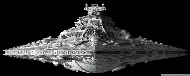 Large detailed ship model with free wallpaper - medium preview image