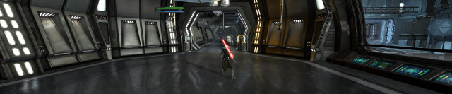 Star wars scene bike hallway free wallpaper - medium preview image