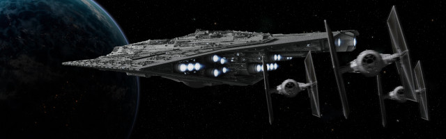 Star wars ship planet space free wallpaper - medium preview image