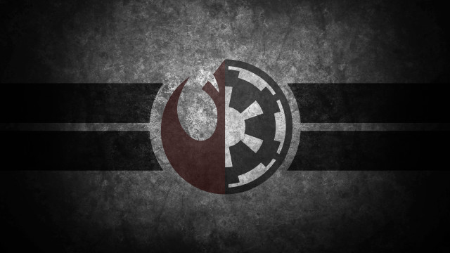 Star wars logo dark background free wallpaper - medium preview image