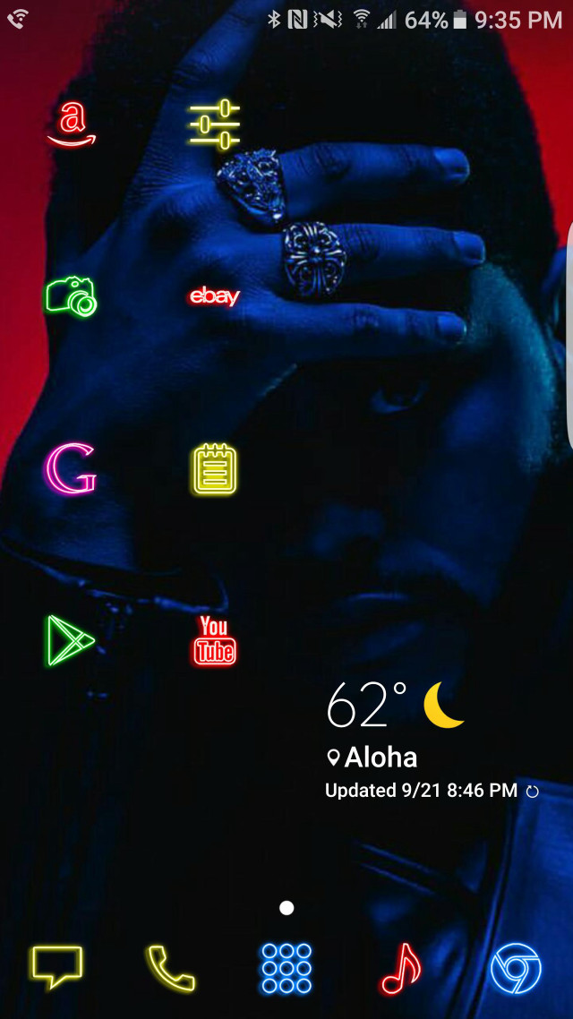 Man hands face symbols phone free wallpaper - medium preview image