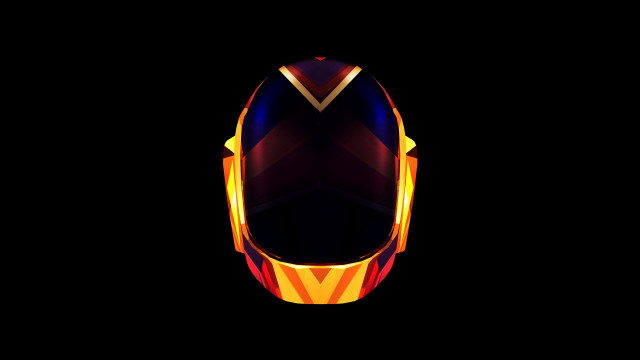 Helmet red yellow stripe black free wallpaper - medium preview image