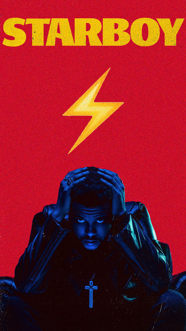Man red background lightning symbol free wallpaper - medium preview image