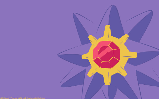 Purple background yellow red star free wallpaper - medium preview image