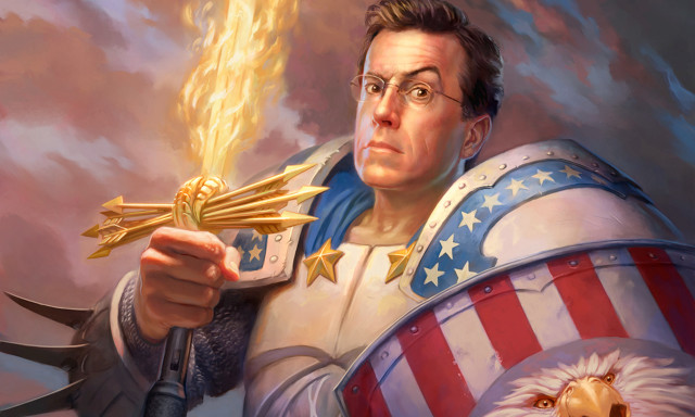 Man fire wand shield eagle free wallpaper - medium preview image