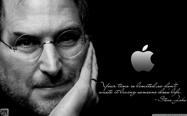 Man glasses quote apple logo free wallpaper - medium preview image