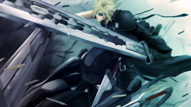 Anime character sword hand sword free wallpaper - medium preview image