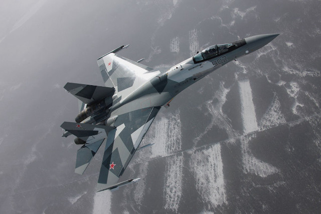 Fighter jet sky foggy field free wallpaper - medium preview image