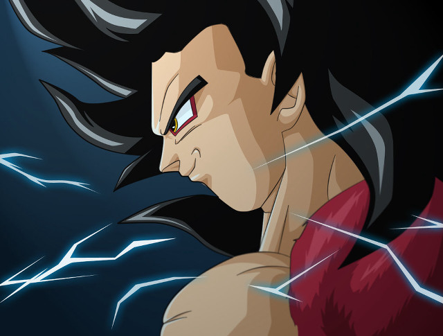 Cartoon character lightning effect man free wallpaper - medium preview image