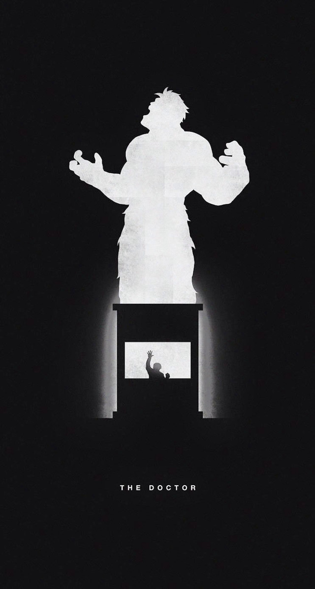 Giant man chair light doorway free wallpaper - medium preview image