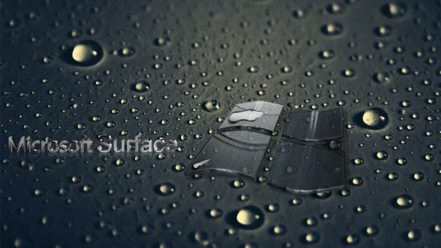 Windows desktop wet surface water free wallpaper - medium preview image