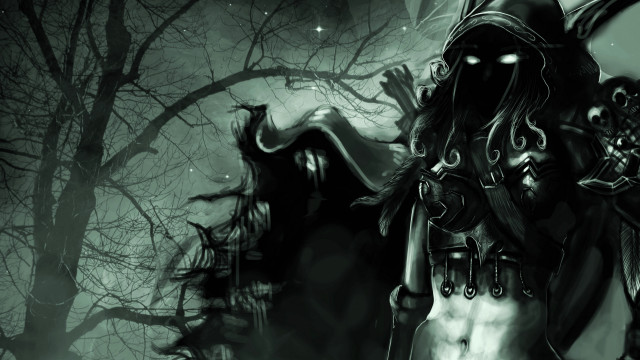 Demonic demon sword shoulder evil free wallpaper - medium preview image