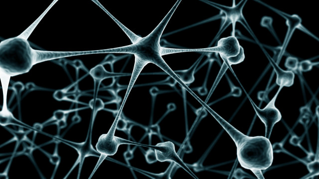 Network spheres lines black background #2 free wallpaper - medium preview image