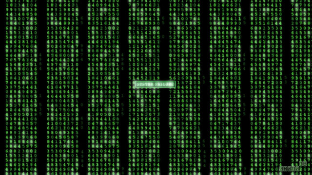 Green sign numbers black background free wallpaper - medium preview image