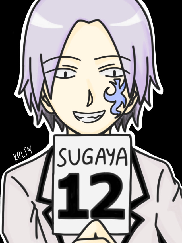 Drawing person sign sugaya #12 free wallpaper - medium preview image