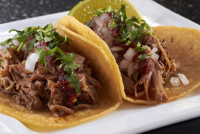 Tacos with meat onions and free wallpaper - medium preview image