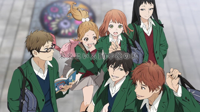 Group people clock tower standing free wallpaper - medium preview image