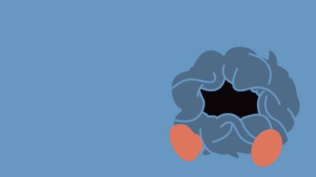Blue background black hole orange free wallpaper - medium preview image