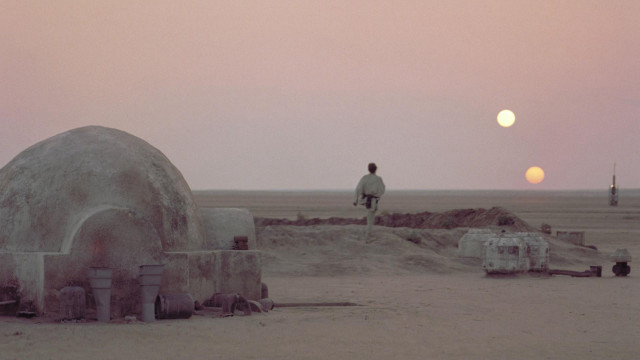 Man desert building dome structure free wallpaper - medium preview image