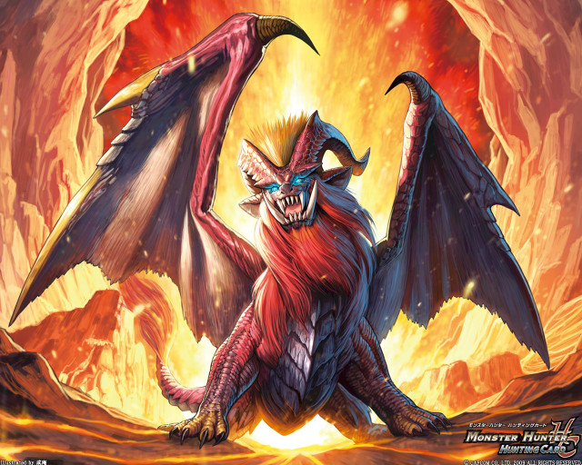Demonic dragon huge head large free wallpaper - medium preview image