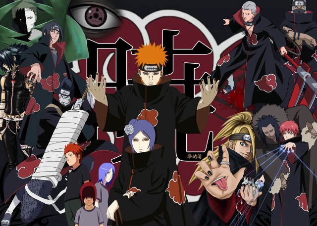 Anime characters hands up sword free wallpaper - medium preview image